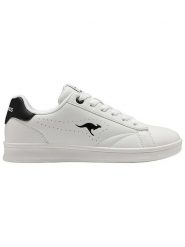 Kangaroos Sneakersy "K-Ten Adore" w kolorze biało-czarnym rozmiar: 38. Białe trampki KangaROOS, bez wzorów, bez zapięcia. Za 127.65 zł.