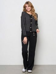 &Co Woman Kardigan "Belinda" w kolorze czarnym rozmiar: XXL. Czarne kardigany &Co Woman, xxl, bez wzorów. Za 123.25 zł.