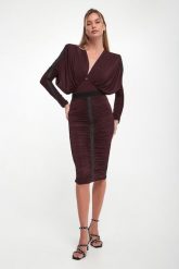 Spódnica drapowana ELISABETTA FRANCHI. Spódnice Elisabetta Franchi, bez wzorów. W wyprzedaży za 1,490.30 zł.