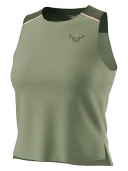 DYNAFIT Top funkcyjny "Sky" w kolorze khaki rozmiar: M. Brązowe topy Dynafit, m, bez wzorów, z materiału, bez kołnierzyka, bez ramiączek. Za 136.13 zł.