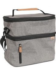 COOK CONCEPT Torba w kolorze szarym na lunch - 26,7 x 27,9 x 17,8 cm rozmiar: onesize. Szare torby na ramię COOK CONCEPT, bez wzorów, z materiału, sportowe, przez ramię, bez dodatków. Za 101.23 zł.