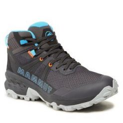 Trekkingi Mammut. Szare trekkingi Mammut, z gore-texu, trekkingowe. Za 899.99 zł.