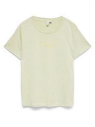 Vero Moda Koszulka w kolorze żółtym rozmiar: M. Żółte bluzki Vero Moda, m, bez wzorów, z bawełny, bez kołnierzyka, bez ramiączek. Za 49.19 zł.