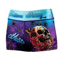 Spdenki sportowe damskie do jogi fitnessu EXTREME HOBBY SKULL 2. Niebieskie obuwie sportowe EXTREME HOBBY, z dzianiny, bez zapięcia, do biegania. Za 159.00 zł.