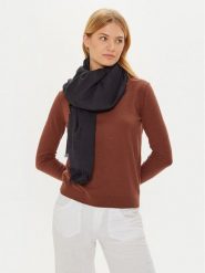 Guess Chusta AW5223 VIS03 Czarny. Czarne rękawiczki Guess, z aplikacjami, z materiału. Za 329.99 zł.
