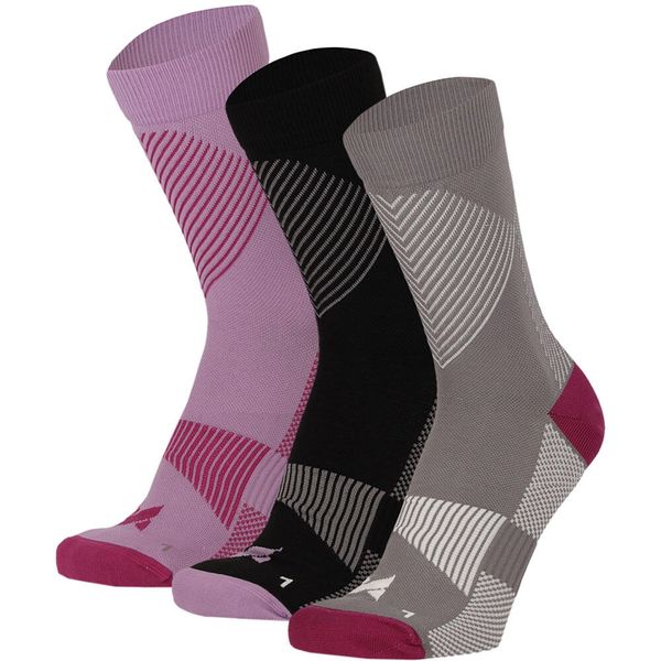 Skarpety kompresyjne unisex Xtreme, 3-pak. Czarne skarpety XTREME SOCKSWEAR, bez wzorów, z elastanu. Za 130.16 zł.