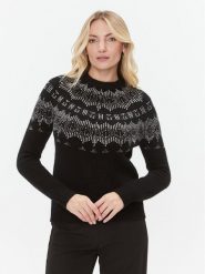 Marciano Guess Sweter 3BGR16 5786Z Czarny Regular Fit. Czarne swetry Marciano Guess, xs, z aplikacjami, z syntetyku, bez ramiączek. Za 319.99 zł.