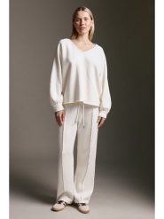 Cotton Candy Bluza w kolorze kremowym rozmiar: M. Brązowe bluzy Cotton Candy, m, bez wzorów, z bawełny, bez kaptura. Za 205.45 zł.