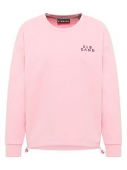 ELBSAND Bluza "Caris" w kolorze jasnoróżowym rozmiar: S. Różowe bluzy ELBSAND, s, bez wzorów, z bawełny, bez kaptura. Za 170.07 zł.