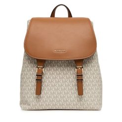 Plecak MICHAEL Michael Kors. Brązowe plecaki MICHAEL Michael Kors, bez wzorów. Za 1,559.00 zł.