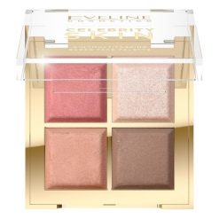 Eveline Cosmetics Celebrity skin Wypiekana paleta wielofunkcyjna do konturowania 4w1 Rozświetlacze 16 g 16g. Palety cieni Eveline Cosmetics. Za 41.00 zł.