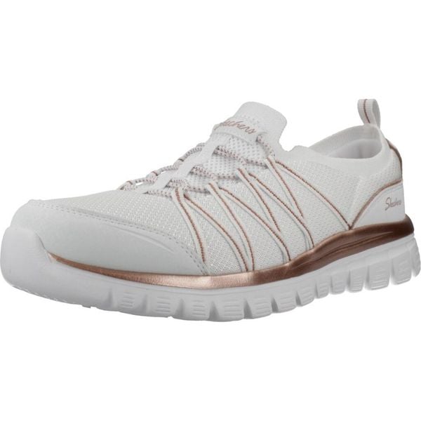 Buty SKECHERS GRACEFUL PURECRUSH Biały. Białe trekkingi Skechers, z syntetyku, trekkingowe. Za 251.99 zł.