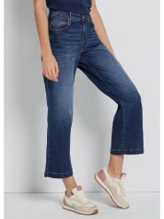 CIMARRON Dżinsy - Comfort fit - w kolorze granatowym rozmiar: W34. Niebieskie jeansy Cimarron, bez wzorów. Za 145.26 zł.
