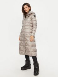 Blauer Płaszcz zimowy 24WBLDK03040 Srebrny Regular Fit. Szare płaszcze Blauer, na zimę, xs, bez wzorów, z syntetyku, bez kaptura. Za 1,609.00 zł.