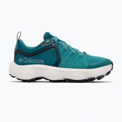 Buty turystyczne damskie Columbia Escape Thrive Titanum. Niebieskie trekkingi Columbia, trekkingowe. Za 449.99 zł.