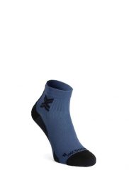 Skarpety do biegania X-Socks Run Discover Ankle. Niebieskie skarpety X Socks, bez wzorów, z elastanu. Za 82.49 zł.
