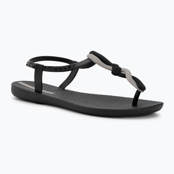 Sandały damskie Ipanema Class Daily. Czarne sandały Ipanema, bez wzorów, z materiału, eleganckie, bez obcasa, bez zapięcia. Za 94.99 zł.