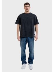OLDSKULL Koszulka w kolorze czarnym rozmiar: L. Czarne bluzki OLDSKULL, l, bez wzorów, z bawełny, bez kołnierzyka, bez ramiączek. Za 65.85 zł.