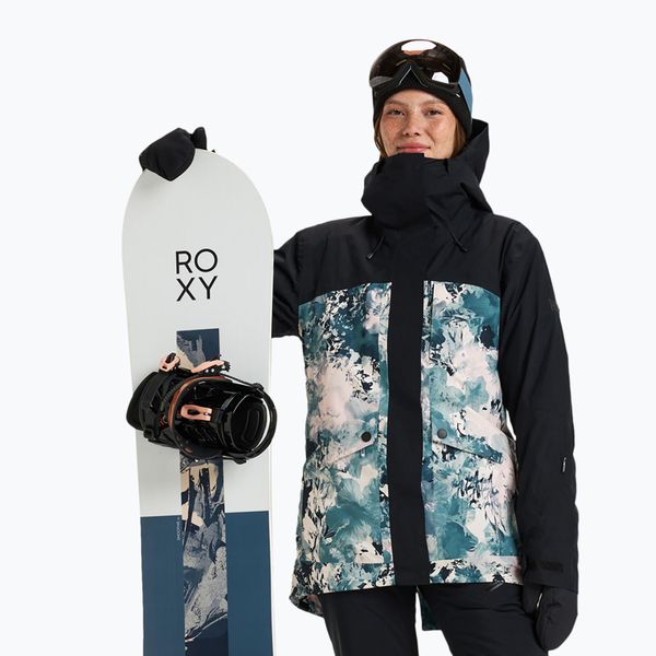 Kurtka snowboardowa damska ROXY Gore-Tex Glade. Czarne kurtki narciarskie Roxy, l, bez wzorów, z gore-texu, bez kaptura, narciarskie, gore-tex. Za 1,259.00 zł.
