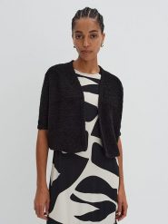 Someday Kardigan w kolorze czarnym rozmiar: 38. Czarne kardigany someday., bez wzorów, z bawełny. Za 205.45 zł.