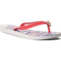 Japonki HAVAIANAS - Hav Top Gracia Cf 4136935-0001 White. Czerwone klapki Havaianas, z aplikacjami, z materiału, bez obcasa. W wyprzedaży za 59.00 zł.