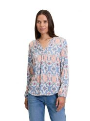 CARTOON Bluzka ze wzorem rozmiar: 38. Bluzki Cartoon, bez wzorów, z wiskozy, bez kołnierzyka, bez ramiączek. Za 104.99 zł.