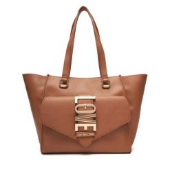 Torebka LOVE MOSCHINO. Brązowe torebki klasyczne Love Moschino, bez wzorów, bez dodatków. Za 1,119.00 zł.
