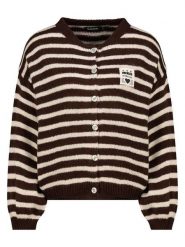 Sublevel Kardigan w kolorze brązowo-beżowym rozmiar: S/M. Brązowe kardigany Sublevel, m, bez wzorów. Za 126.99 zł.