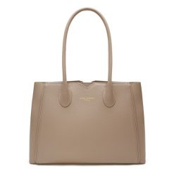 Isabel Bernard Torebka Isabel Bernard Honoré Cloe brązowoszary - skóra Torebki 1 ct Damski. Brązowe torby na ramię Isabel Bernard, bez wzorów, z materiału, eleganckie, na ramię, bez dodatków. Za 984.99 zł.