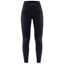 Legginsy damskie Craft Adv Warm Intensity. Czarne legginsy Craft, bez wzorów, na fitness i siłownię. Za 348.50 zł.