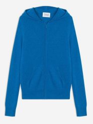 AUTHENTIC CASHMERE Kaszmirowy kardigan "Colombis" w kolorze niebieskim rozmiar: M. Niebieskie kardigany AUTHENTIC CASHMERE, m, bez wzorów, z kaszmiru. Za 413.99 zł.