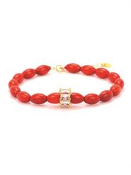 Luxenter Bransoletka z kryształami rozmiar: onesize. Żółte bransoletki Luxenter, z kryształem, srebrne. Za 152.62 zł.