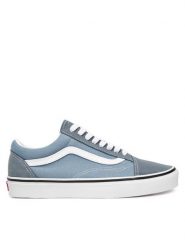 Vans Tenisówki Old Skool VN000D9YRV21 Niebieski. Niebieskie trampki Vans, bez wzorów, ze skóry, bez zapięcia. Za 369.99 zł.