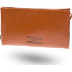 TOREBKA ELISABETTA FRANCHI. Brązowe torebki klasyczne Elisabetta Franchi, bez wzorów, ze skóry ekologicznej, bez dodatków. Za 349.50 zł.