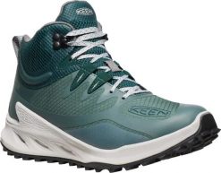 Keen Zionic Mid WP W damskie buty trekkingowe Dark Forest/Sea Moss. Niebieskie trekkingi 909, z meshu, trekkingowe. Za 594.99 zł.