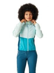 Regatta Kurtka hybrydowa "Steren" w kolorze turkusowym rozmiar: 42. Niebieskie kurtki sportowe Regatta, bez wzorów, bez kaptura, outdoorowe. Za 191.88 zł.