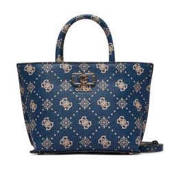 Torebka Guess. Niebieskie torebki klasyczne Guess, z aplikacjami, bez dodatków. Za 659.99 zł.