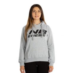Bluza z kapturem dla kobiet Enebe Culmen. Szare bluzy ENEBE, l, bez wzorów, z bawełny, z kapturem. Za 146.50 zł.