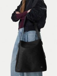 G-Star Raw Torebka C-LDA8441 Czarny. Czarne torebki klasyczne G-Star Raw, bez wzorów, z materiału, bez dodatków. Za 229.99 zł.