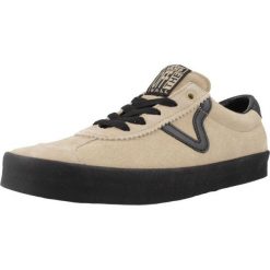Tenisówki Vans Model Sport Low Kolor Beżowy. Brązowe trampki Vans, bez wzorów, z tkaniny, bez zapięcia. Za 273.99 zł.