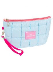 Zwillingsherz Kosmetyczka "Uni" w kolorze błękitnym - 23 x 14 cm rozmiar: onesize. Niebieskie kufry i kosmetyczki Zwillingsherz, bez wzorów, z materiału, bez dodatków. Za 56.93 zł.