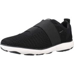 Buty GEOX D NEBULA B Czarny. Czarne trekkingi Geox, z tkaniny, trekkingowe. Za 301.99 zł.