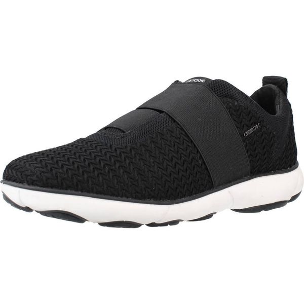 Buty GEOX D NEBULA B Czarny. Czarne trekkingi Geox, z tkaniny, trekkingowe. Za 300.99 zł.