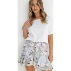 Szare Szorty Mariyam. Szare szorty Born2be, z aplikacjami, z materiału. Za 34.99 zł.