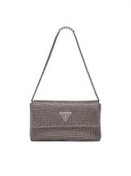 Guess Torebka HWRY93 50700 Srebrny. Szare torebki klasyczne Guess, z aplikacjami, z tworzywa sztucznego, bez dodatków. Za 599.99 zł.