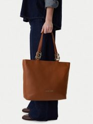 LOVE MOSCHINO Torebka JC4005PP1OLB0200 Brązowy. Brązowe shopper Love Moschino, bez wzorów, ze skóry, bez dodatków. Za 869.00 zł.