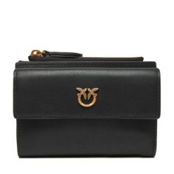 Portfel PINKO. Czarne portfele Pinko, bez wzorów. Za 449.99 zł.