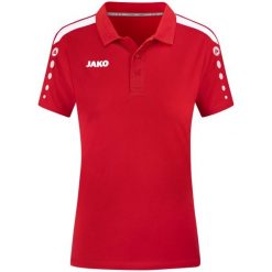 Polo Jako Power. Czerwone koszulki polo JAKO, bez wzorów, bez kołnierzyka, bez ramiączek. Za 241.00 zł.