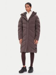 Jack Wolfskin Płaszcz zimowy Marienplatz 1206971 Brązowy Regular Fit. Brązowe płaszcze Jack Wolfskin, na zimę, xs, bez wzorów, z syntetyku, bez kaptura. Za 1,399.00 zł.