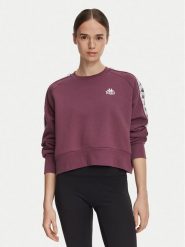 Kappa Bluza 222 Banda Marbella 2 311U1TW Fioletowy Regular Fit. Fioletowe bluzy Kappa, s, bez wzorów, z bawełny, bez kaptura. Za 179.99 zł.